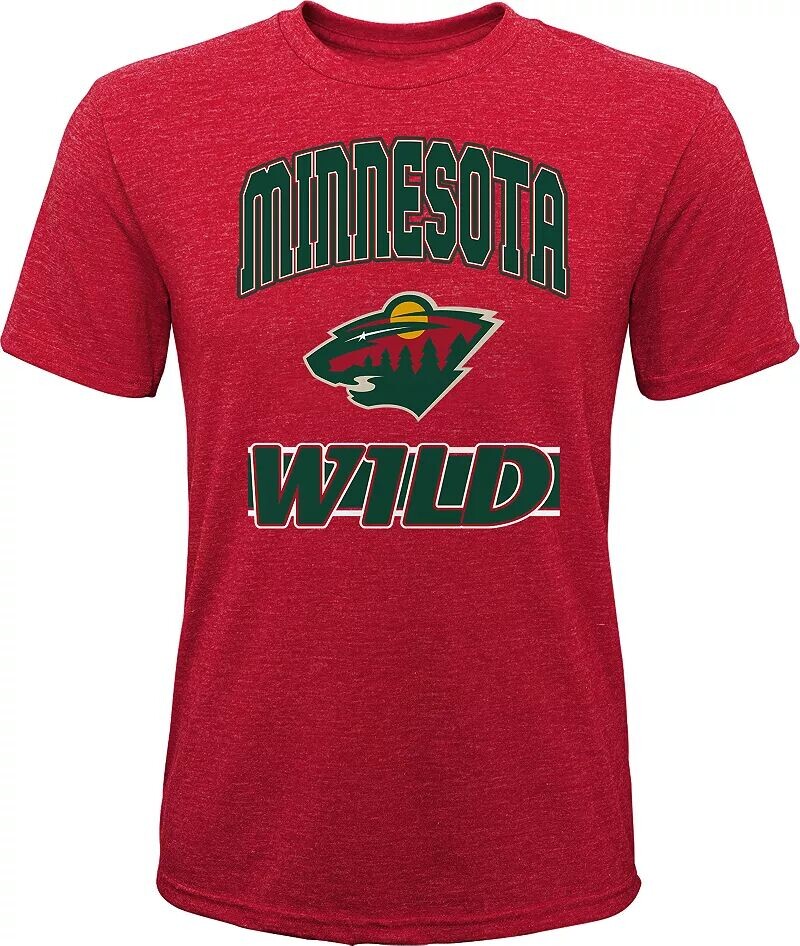

Outerstuff Красная футболка NHL Youth Minnesota Wild All Time Gre8t