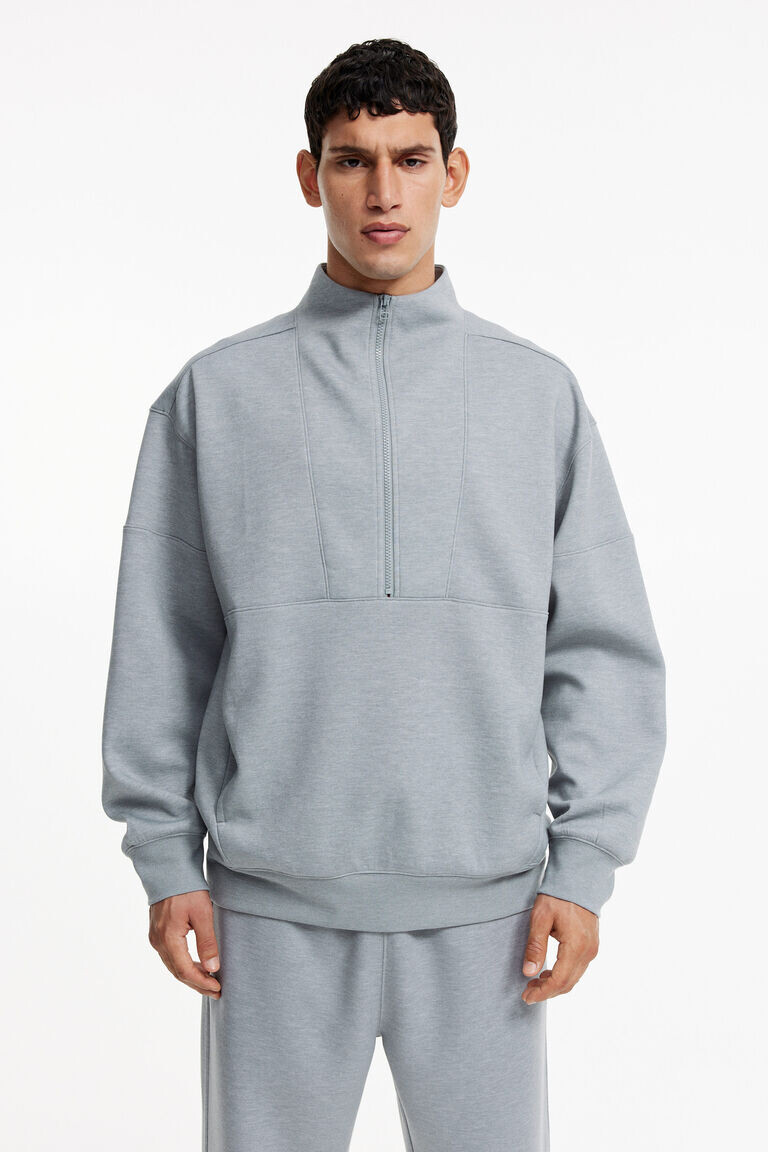 

Толстовка drymove с полумолнией H&M, серый