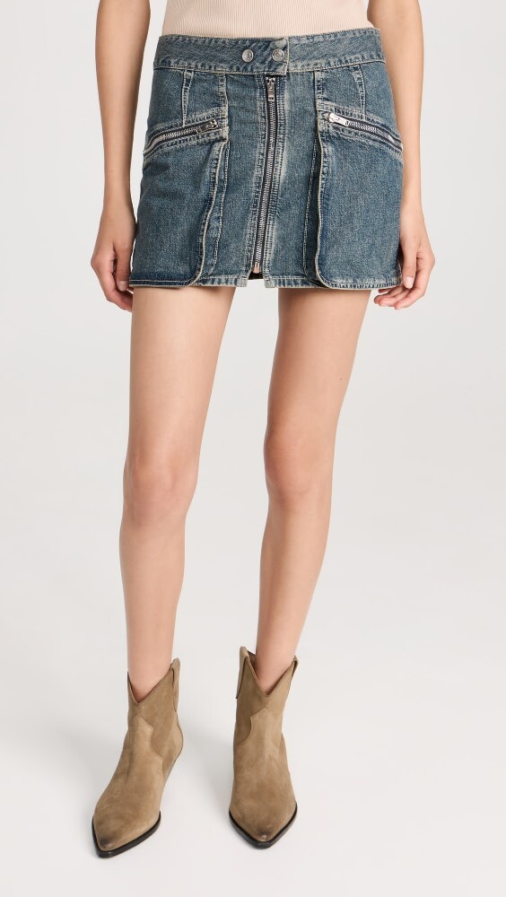 

Юбка Isabel Marant Fatsia, синий
