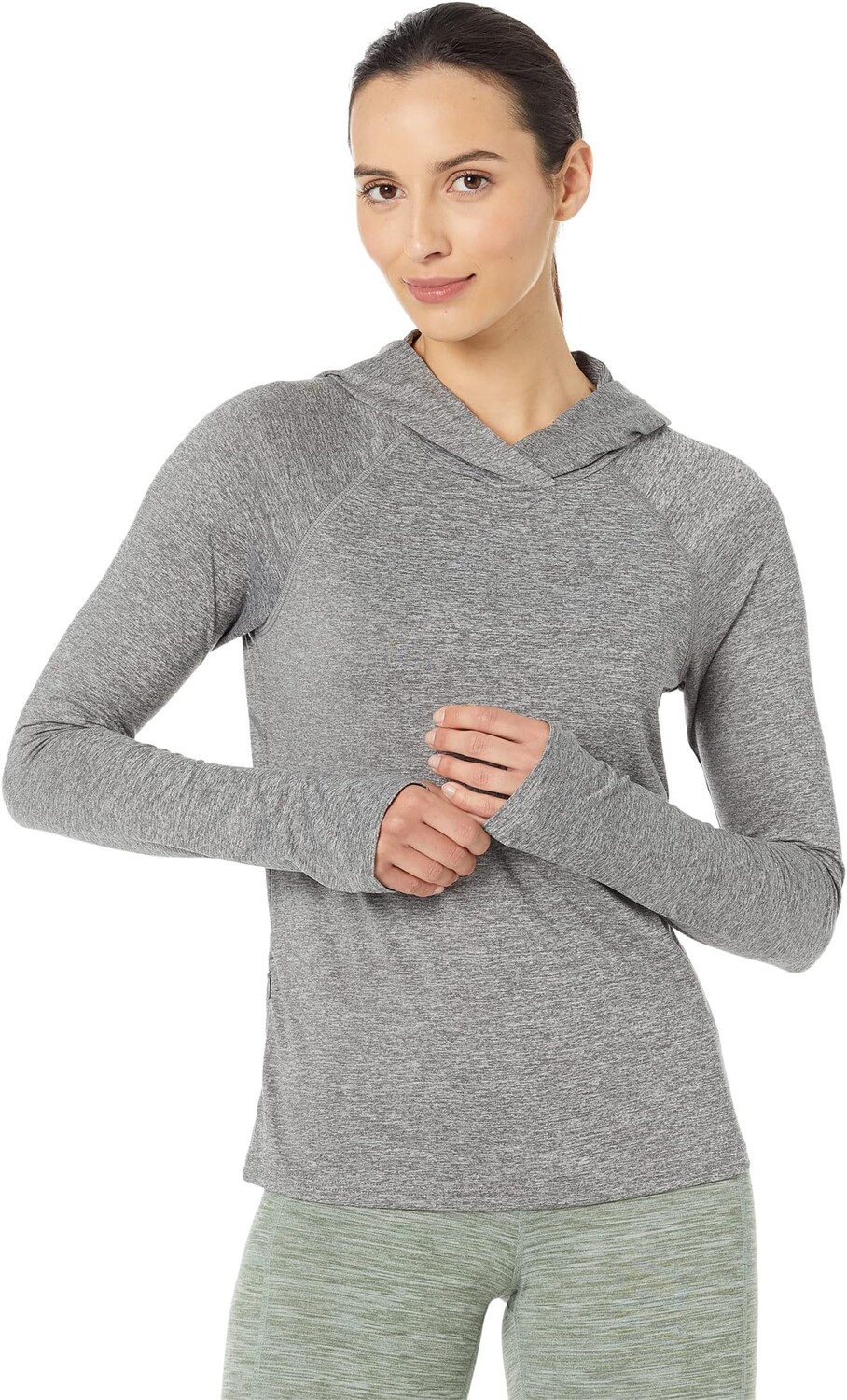 

Толстовка Godri Swift Hooded Long Sleeve SKECHERS, цвет Charcoal