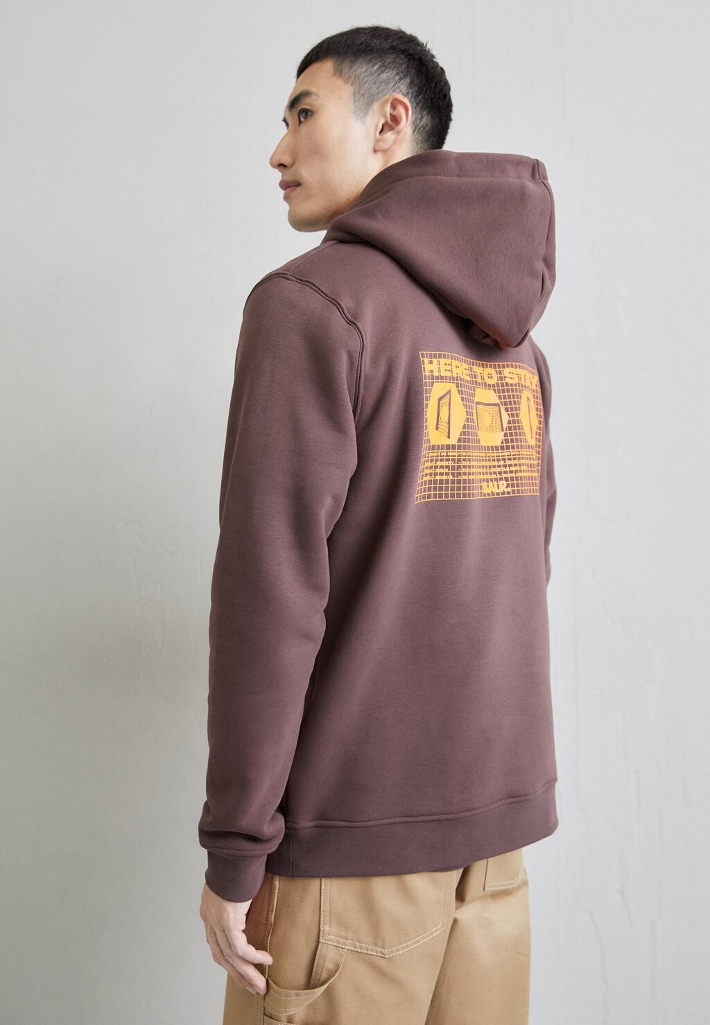 

Толстовка OLAF STRAIGHT GOAL HOODIE BALR., коричневый