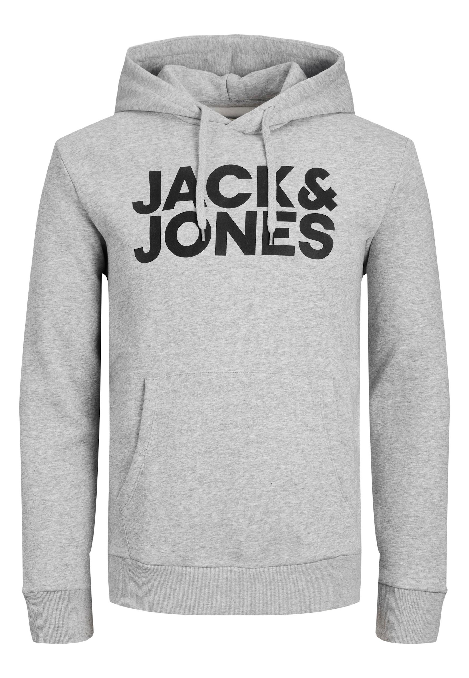 Толстовка Jack & Jones 'Corp Logo', цвет Light Grey Mel. LP