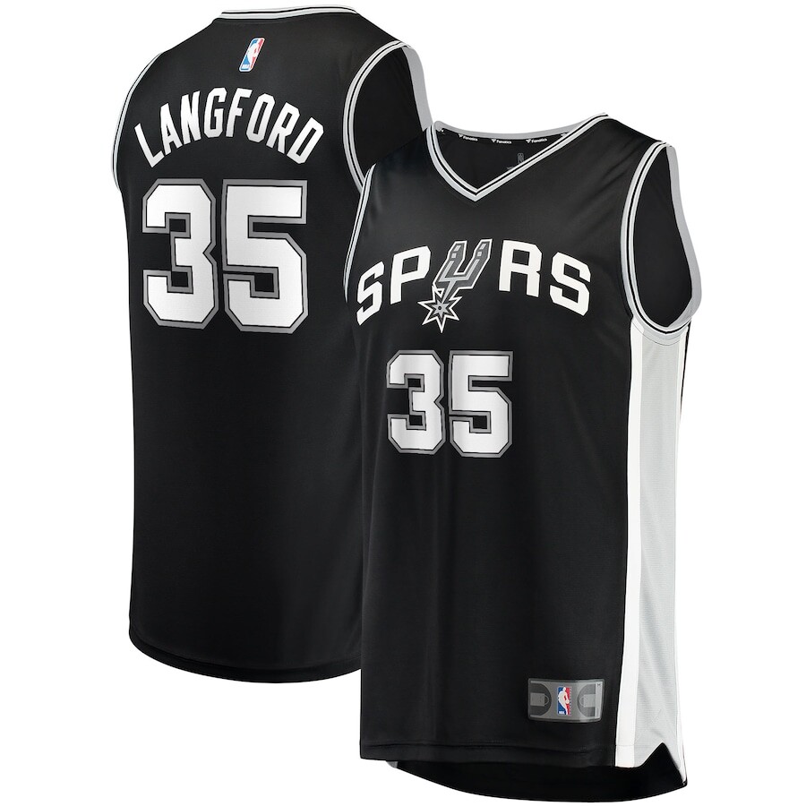 

Джерси Fanatics Branded San Antonio Spurs, черный