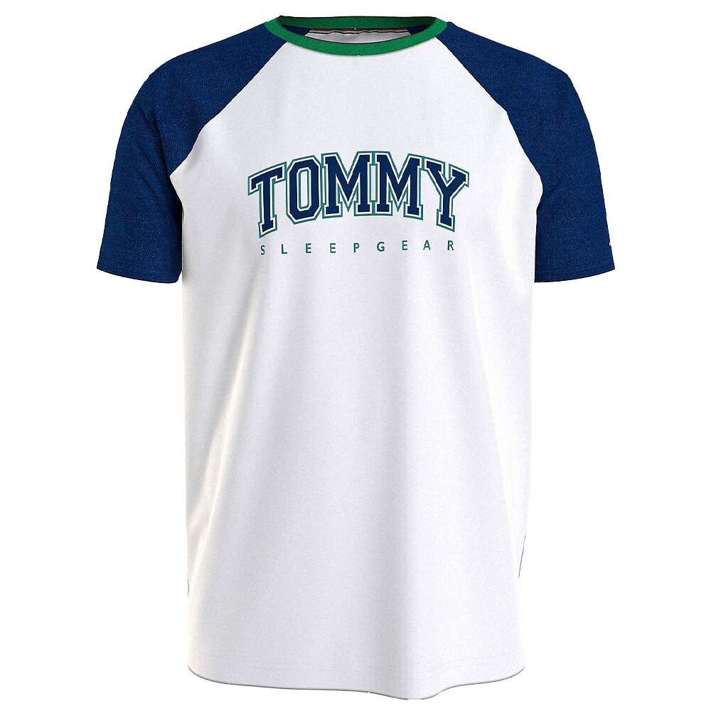 

Пижамная футболка Tommy Hilfiger Raglan Logo, белый