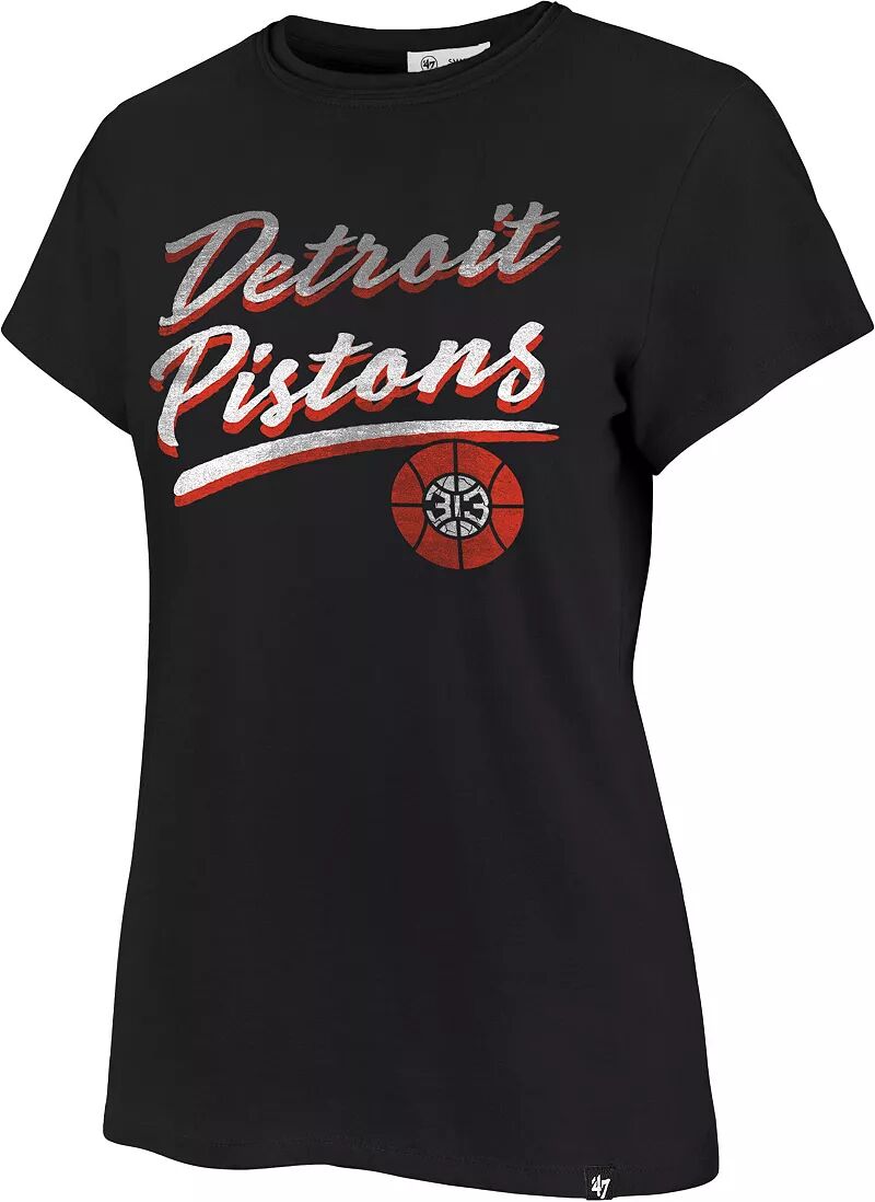 Женская брендовая футболка '47 City Edition 2023-24 Detroit Pistons Frankie