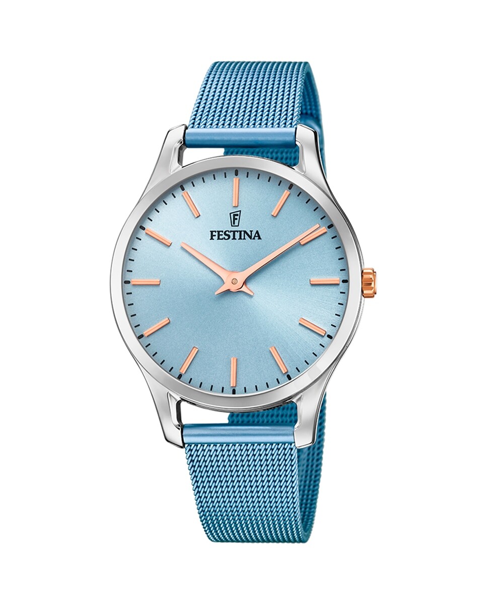 

F20506/2 Boyfriend Collection синие женские часы из стали Festina, синий