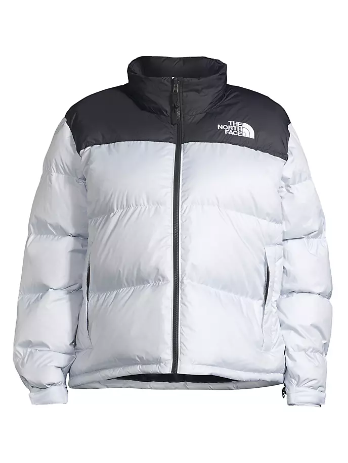 Стеганая куртка-пуховик Nuptse 1996 года размера плюс в стиле ретро The North Face, черный