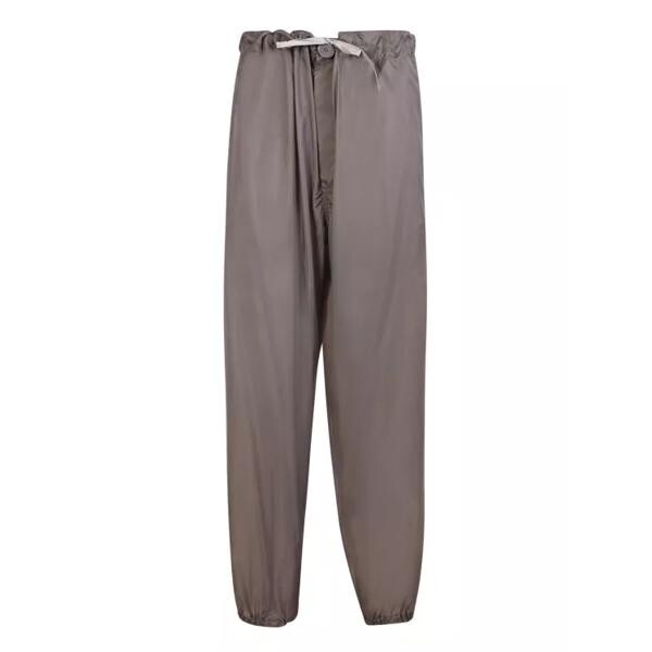 

Брюки nylon trousers with drawstring waist Maison Margiela, коричневый