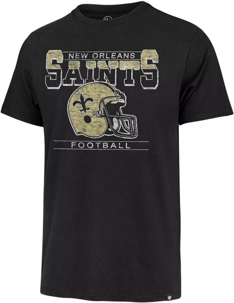 

Мужская черная футболка New Orleans Saints Franklin '47