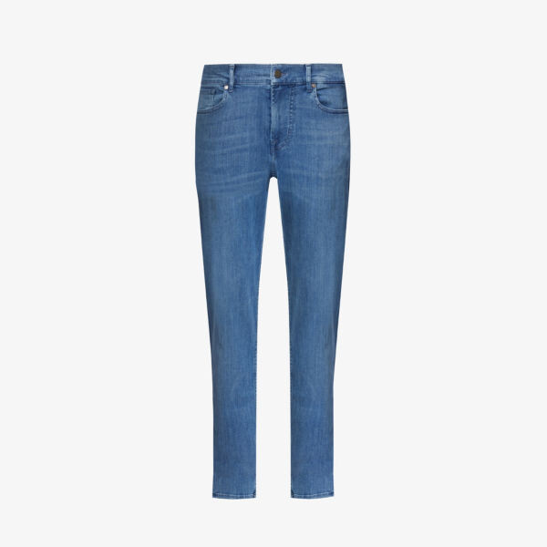 

Зауженные джинсы slimmy tapered luxe performance plus 7 For All Mankind, синий