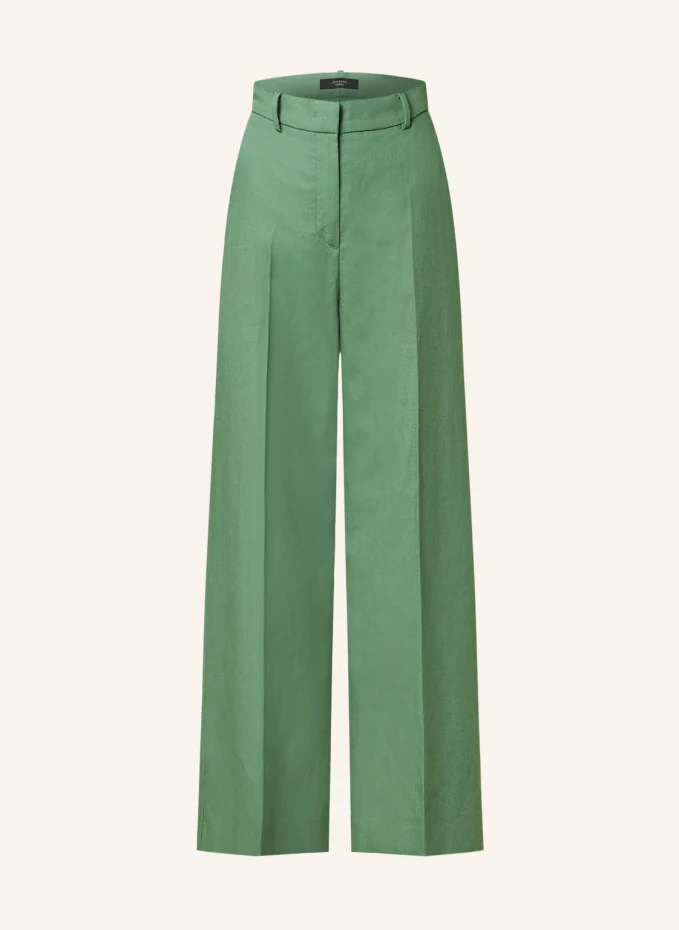 

Брюки 7/8 циркон Weekend Maxmara, зеленый