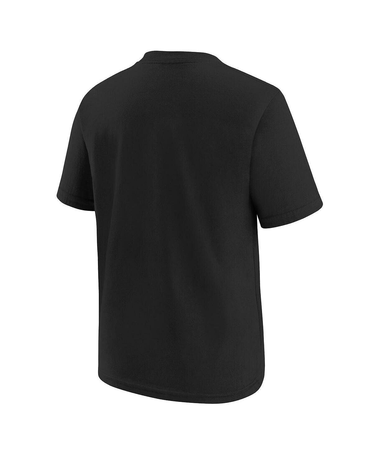

Черная футболка с логотипом Big Boys Las Vegas Raiders Nike