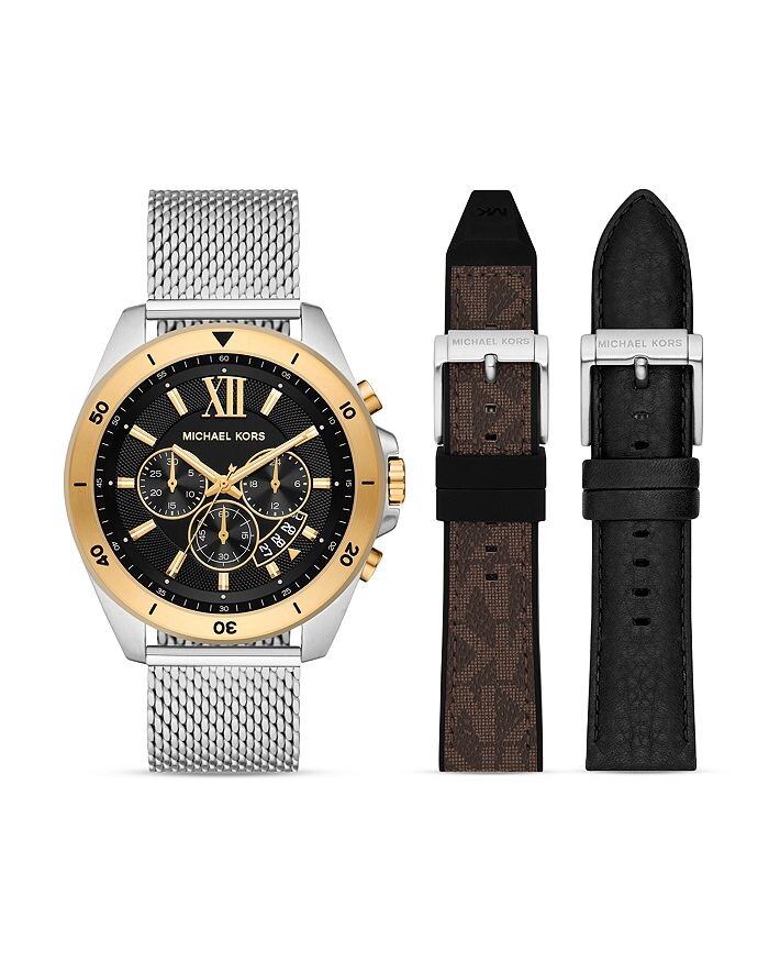 

Подарочный набор Michael Kors Brecken с хронографом, 45 мм