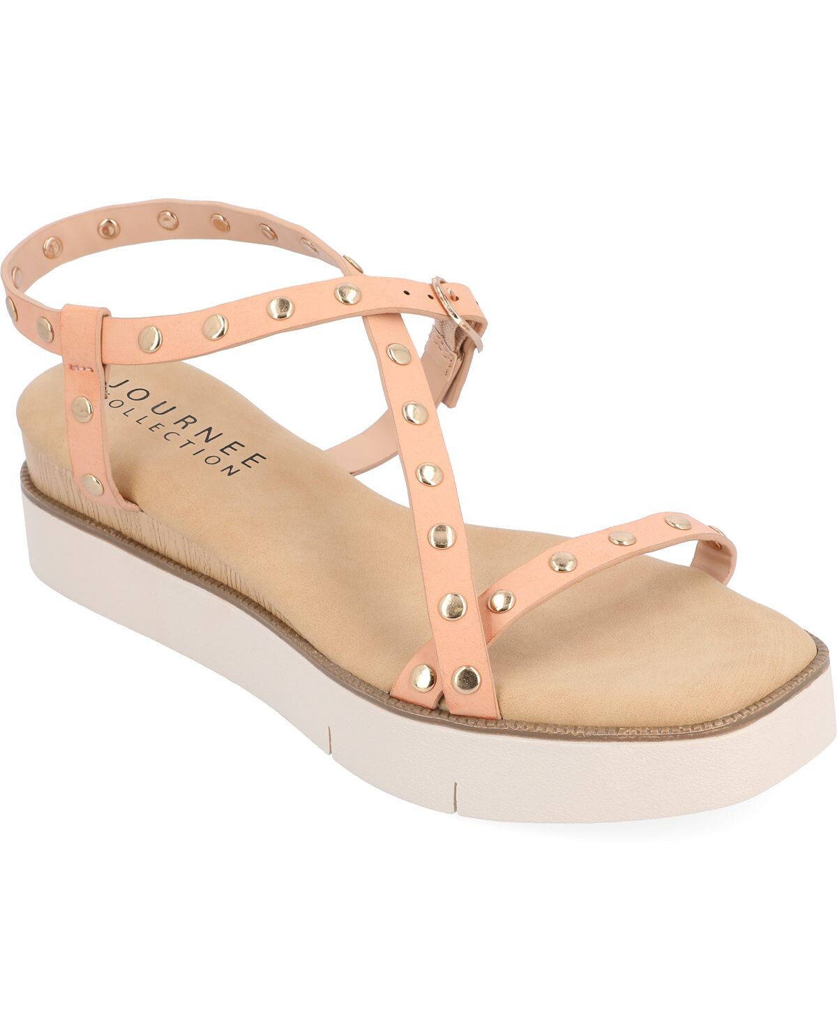 

Женские сандалии Lindsay на платформе с шипами Journee Collection
