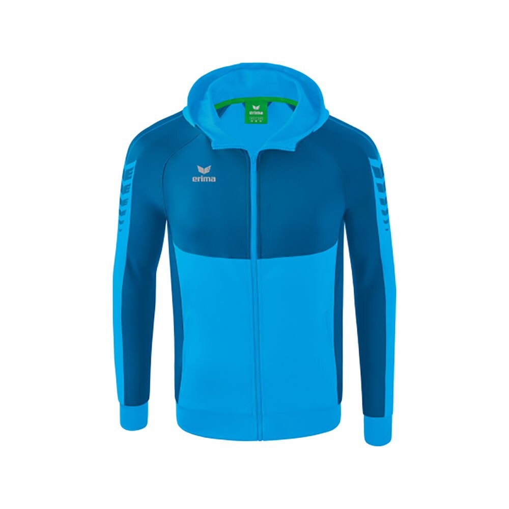 

Толстовка Erima Six Wings Training Full Zip, синий