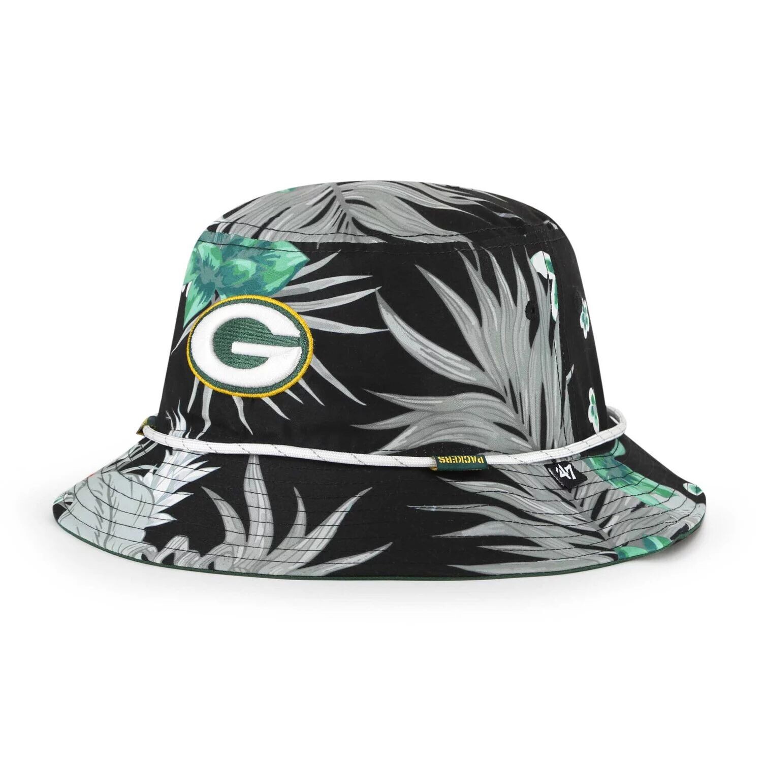 

Мужская черная панама Green Bay Packers '47 Dark Tropic