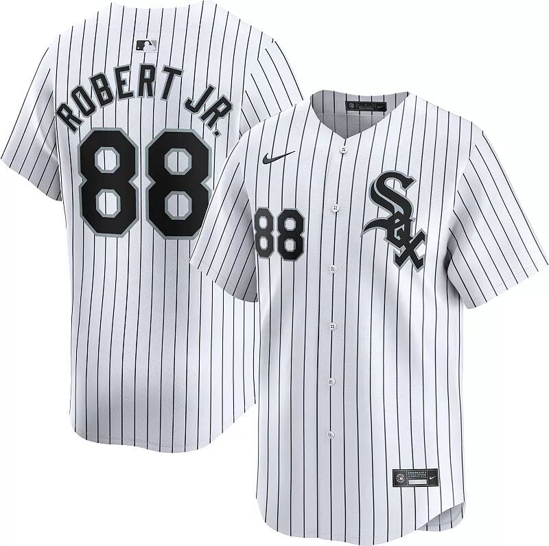 

Мужское джерси Nike Chicago White Sox Luis Robert Jr. #88 White Limited Vapor