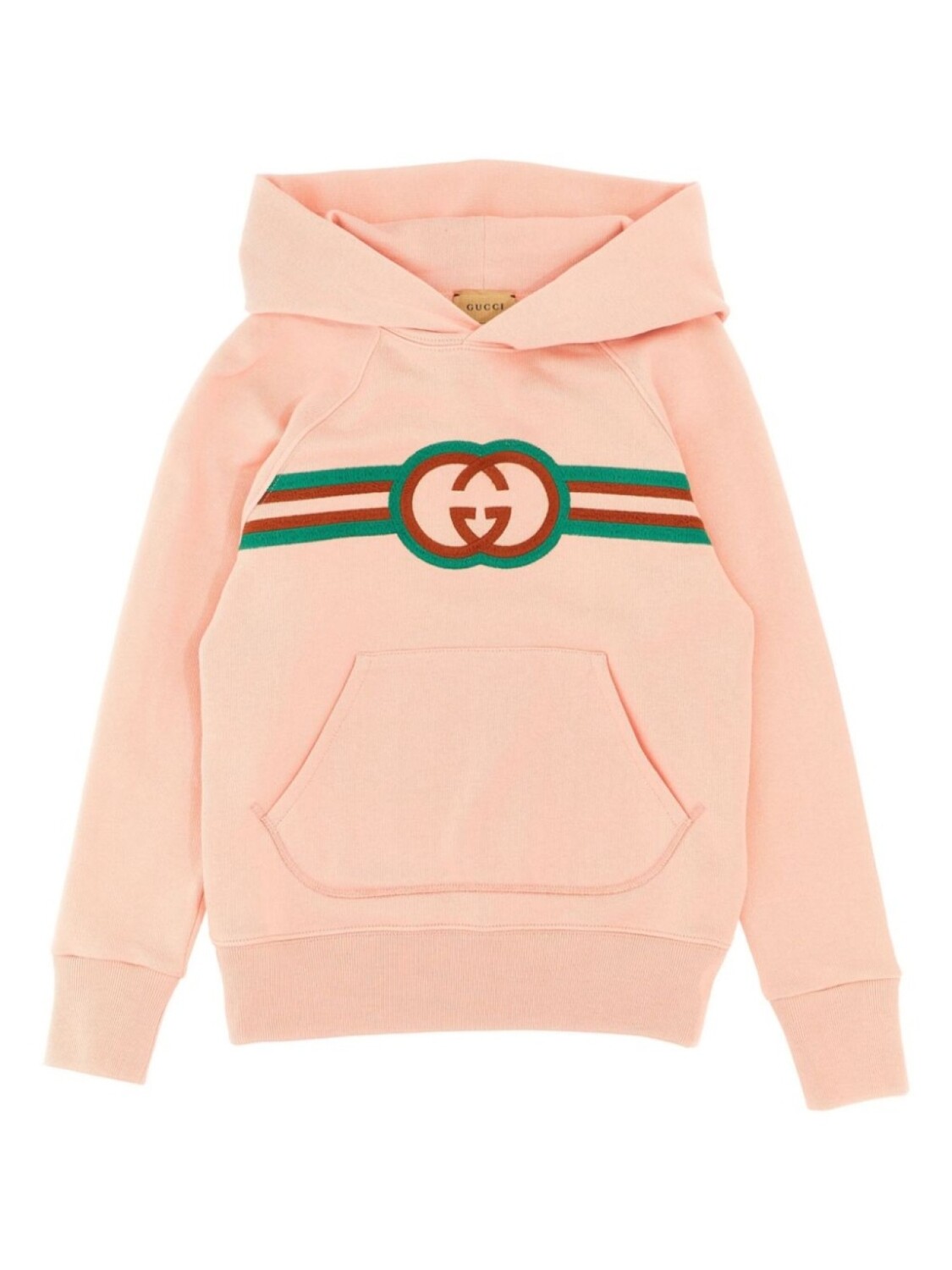 

Худи с вышитым логотипом Gucci Kids, розовый