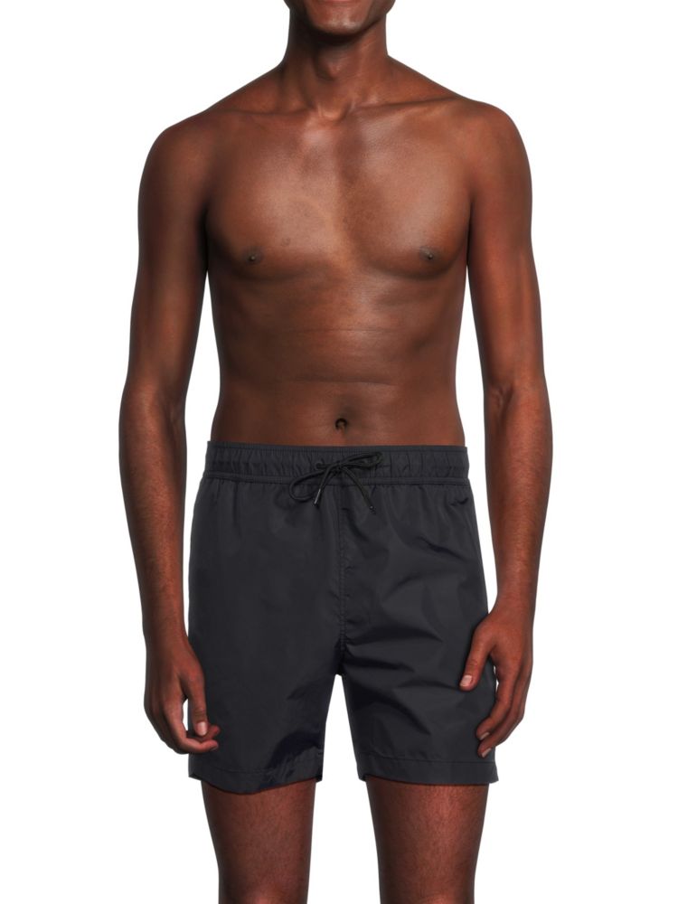 Однотонные шорты для плавания волейбол Onia, черный