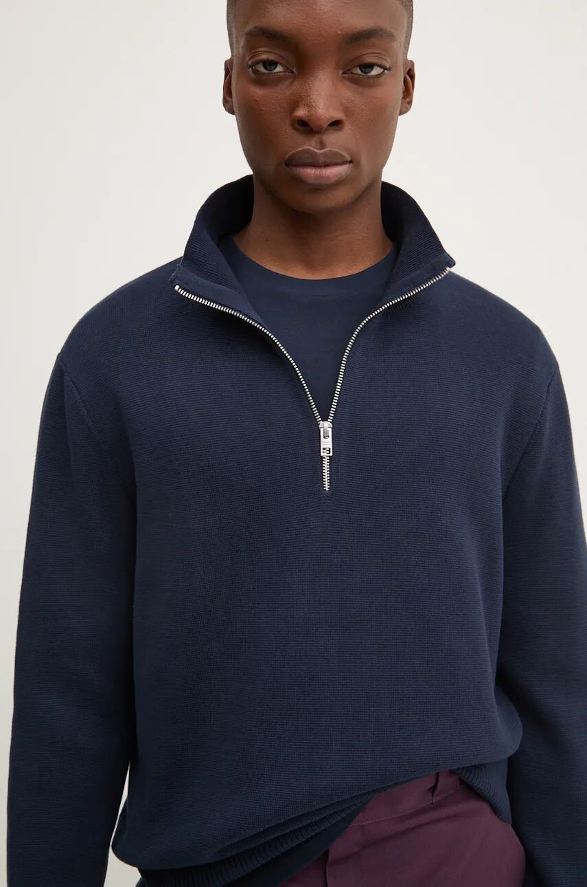 

Хлопковый свитер Tommy Jeans, темно-синий