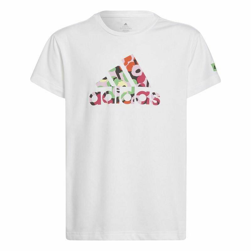 

Детская футболка с коротким рукавом x Marimekko ADIDAS, цвет blanco