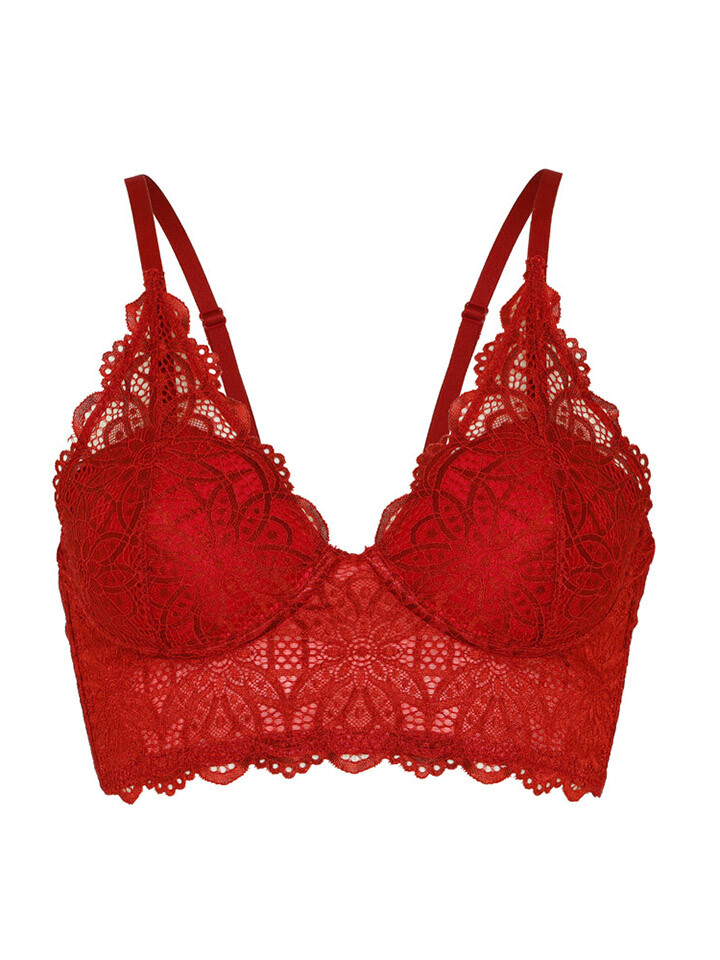 

Бюстгальтер без косточек MAIDENFORM, красный