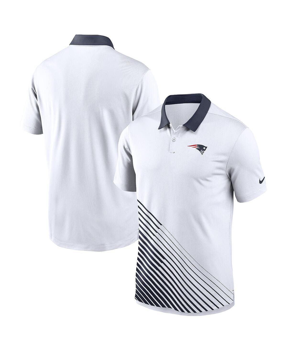 Мужская белая рубашка-поло New England Patriots Vapor Performance Nike коньки bauer vapor 3x int 4 fit 2