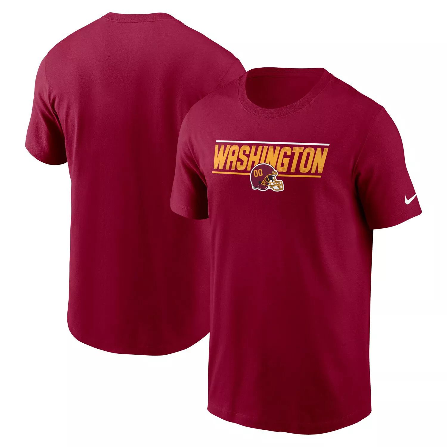 Мужская бордовая футболка Washington Commanders Muscle Nike