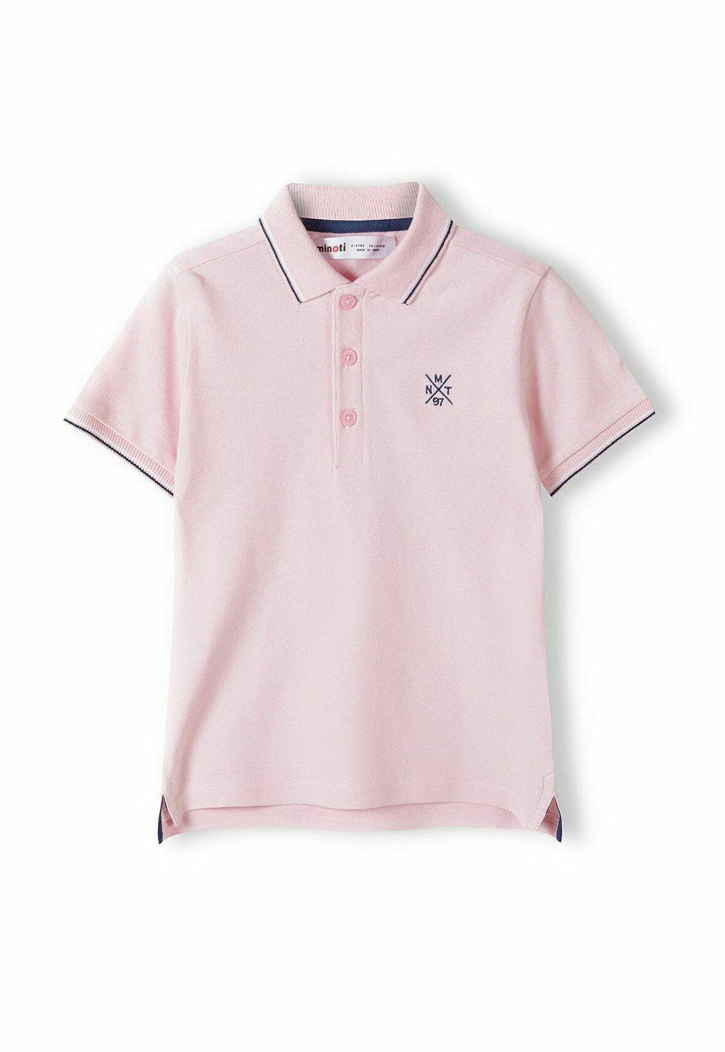 Рубашка-поло SHORT SLEEVE MINOTI, цвет light pink