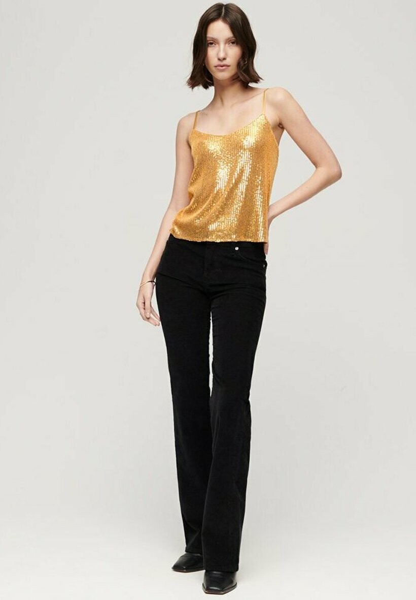 

Топ SEQUIN Superdry, золотой