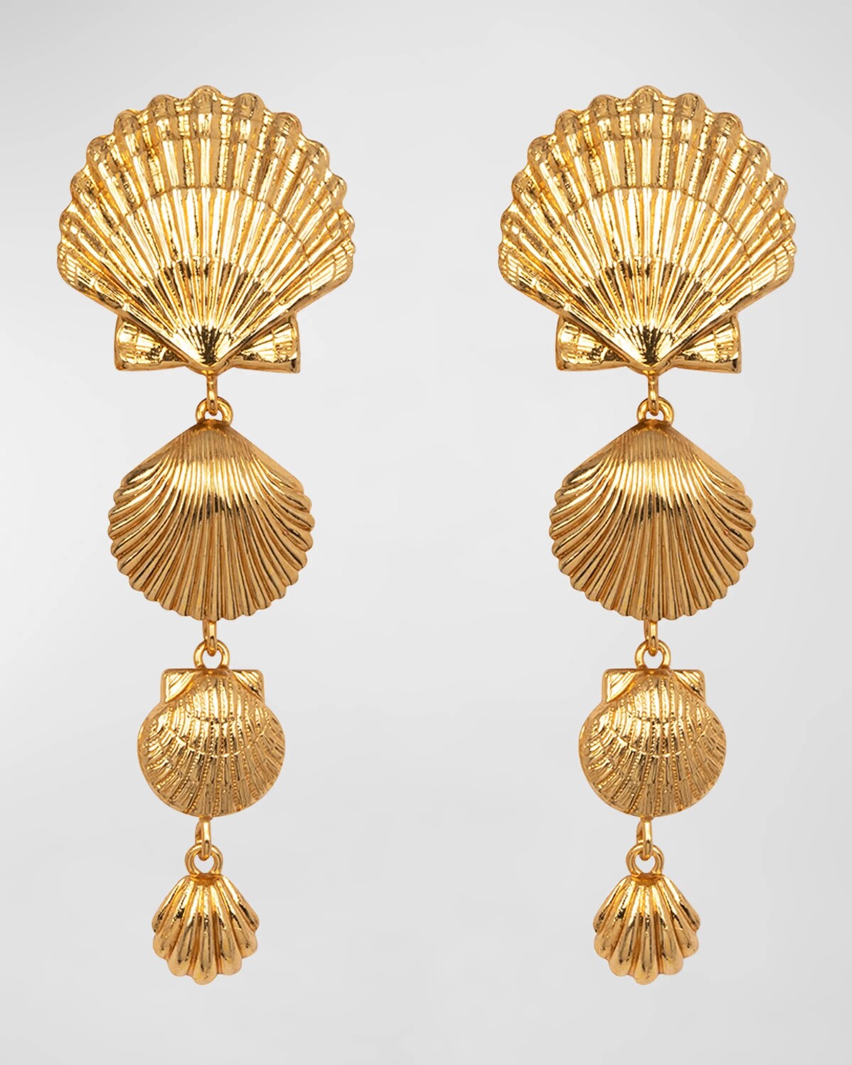 

Серьги-подвески Talay из ракушек Jennifer Behr, цвет Gold