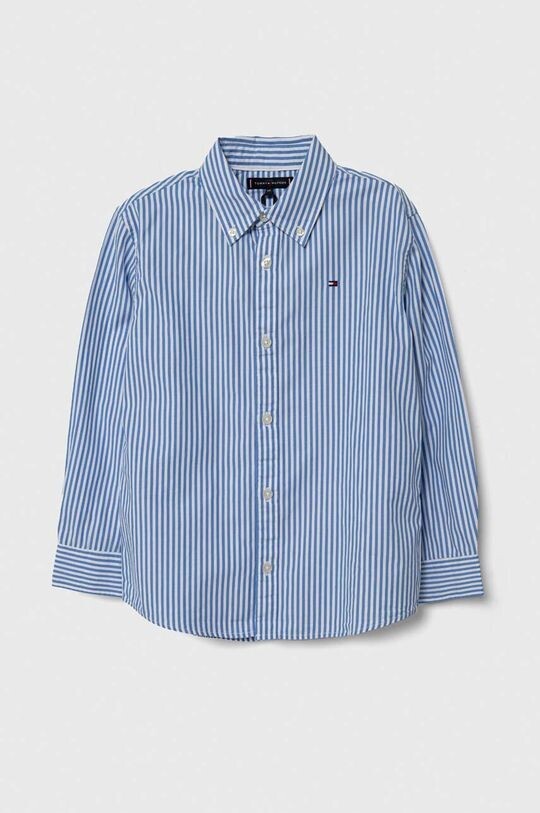 

Tommy Hilfiger Детская хлопковая рубашка, синий