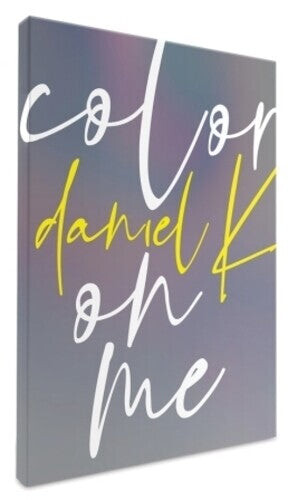 

CD диск Daniel K: Color On Me (Incl. 76pg Photobook, Photocard, Clear Film, 3 Postcards, Sticker + Bookmark)