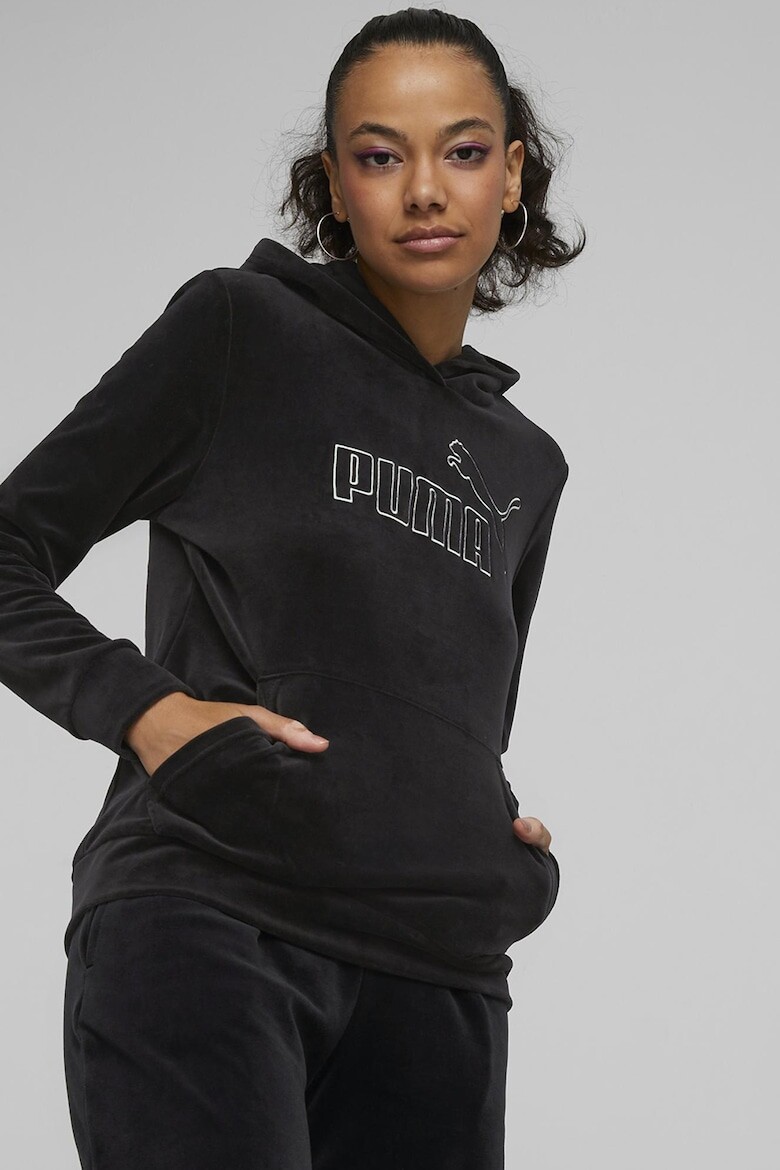 

Essentials + велюровая толстовка Puma, черный