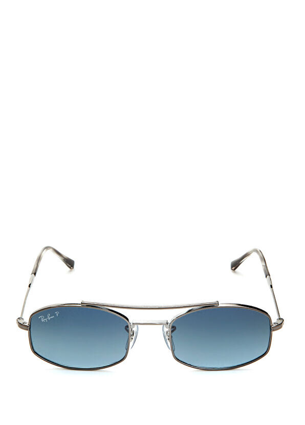 

Серебряные солнцезащитные очки Ray-Ban, серебряный