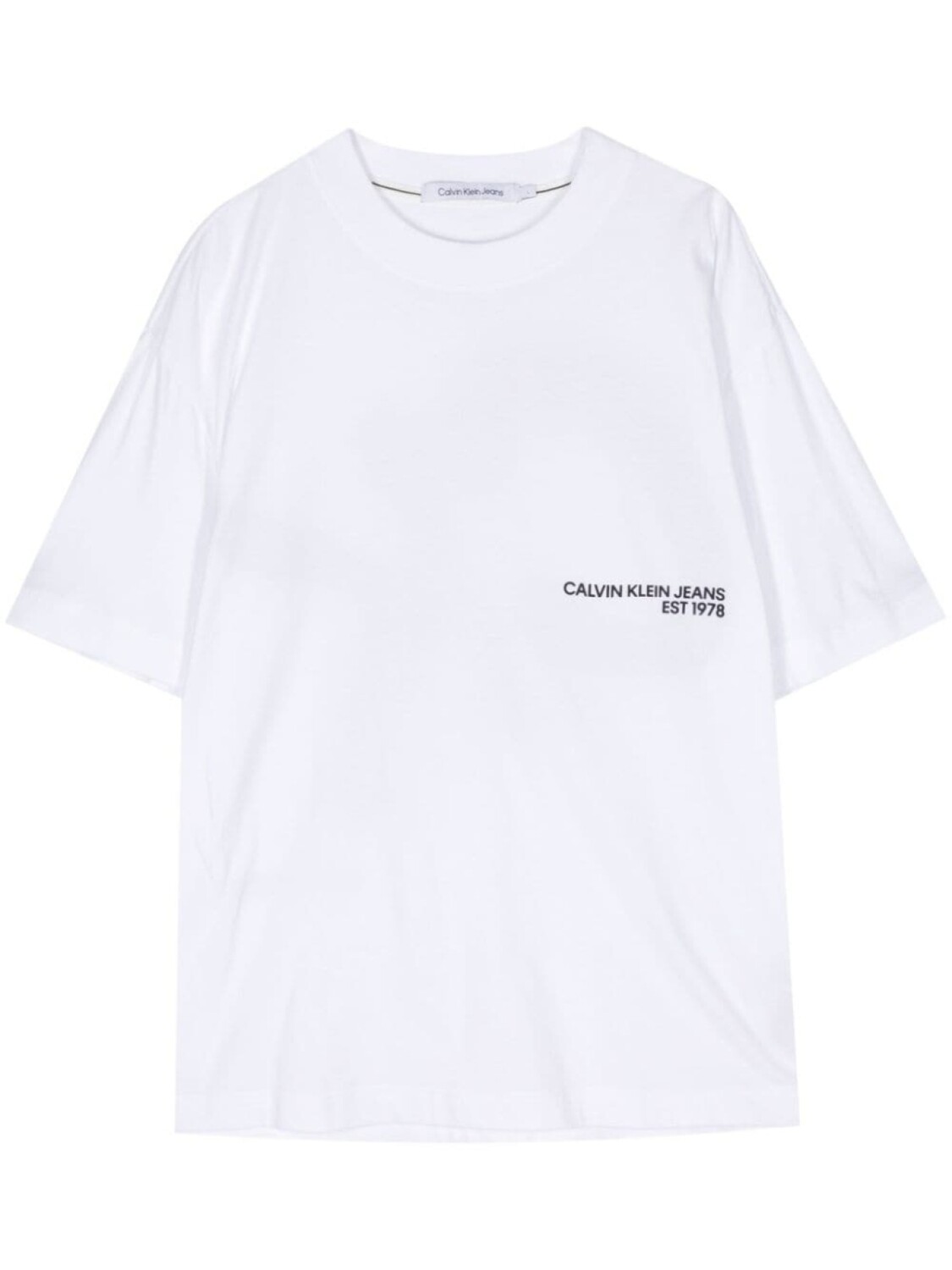 

Calvin Klein футболка с логотипом, белый