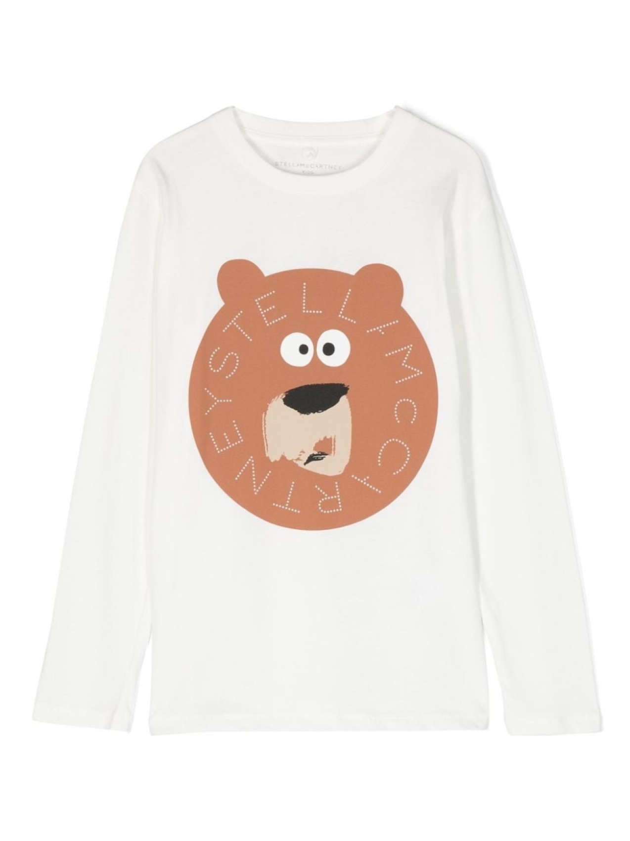 

Stella McCartney Kids футболка с длинными рукавами и принтом, белый