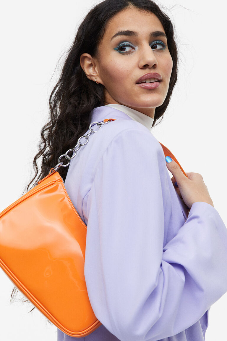 цена Маленькая сумка через плечо H&M, оранжевый