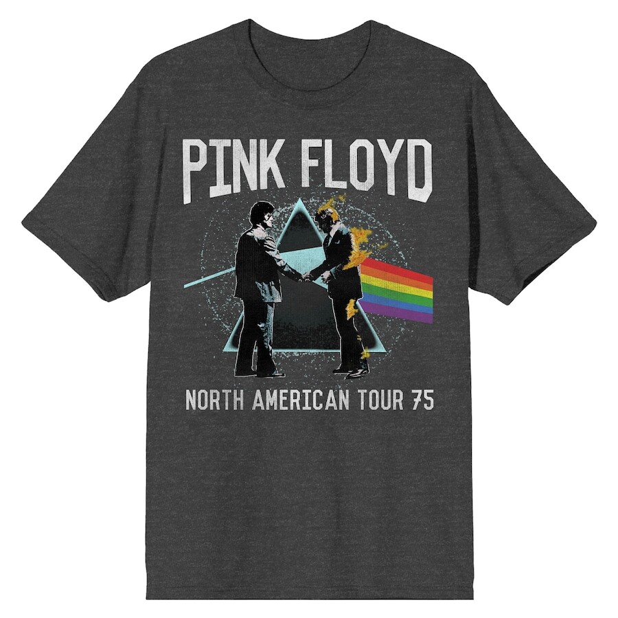 

Футболка с коротким рукавом BIOWORLD Pink Floyd, угольный