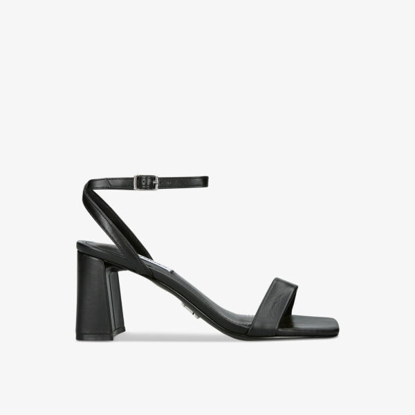 

Роскошные босоножки на каблуке из искусственной кожи с открытым носком Steve Madden, черный