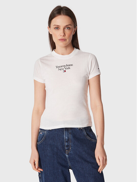 

Футболка стандартного кроя Tommy Jeans, белый