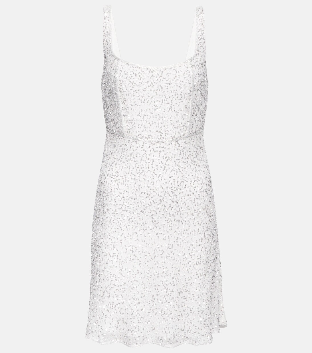 

Мини-платье Bridal Ronan с пайетками RIXO, белый