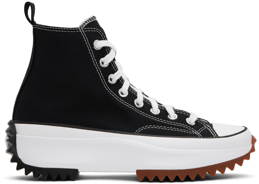 

Черные высокие кеды Run Star Hike Converse
