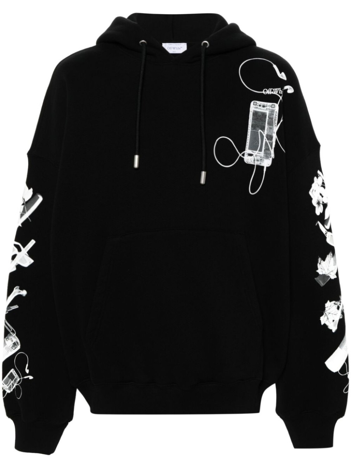 

Off-White худи Scan Arrow, черный