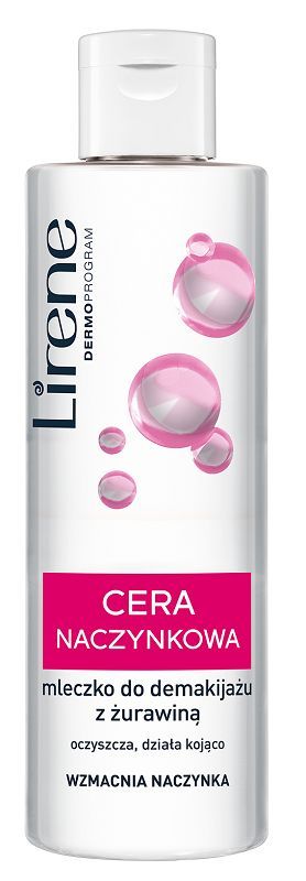 

Lirene Dermoprogram Cera Naczynkowa очищающее молочко для лица, 200 ml