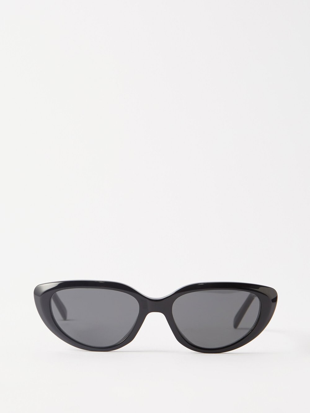 

Округлые солнцезащитные очки из ацетата Celine Eyewear, черный