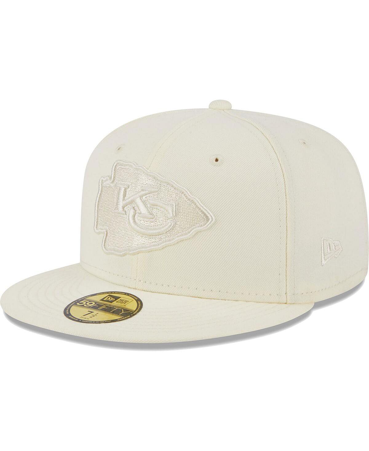 

Мужская кремовая шляпа Kansas City Chiefs Color Pack 59FIFTY приталенная шляпа New Era