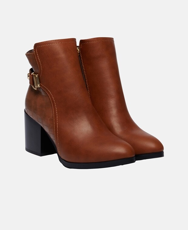 

Ботильоны Mia & Jo, серо-коричневый