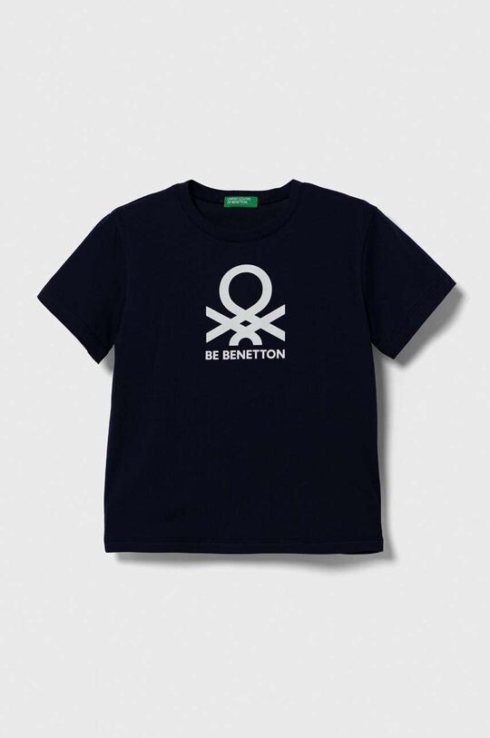 

United Colors of Benetton Детская хлопковая футболка, военно-морской