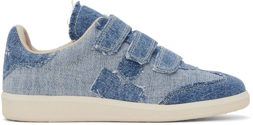 

Синие джинсовые кроссовки Beth Light Isabel Marant, Синий